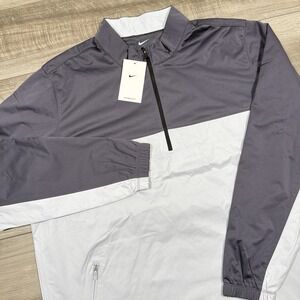 Nike Victory 1/2-Zip Shield Golf Jacket Storm-Fit Gridiron Blue GM4045 LARGE NEW